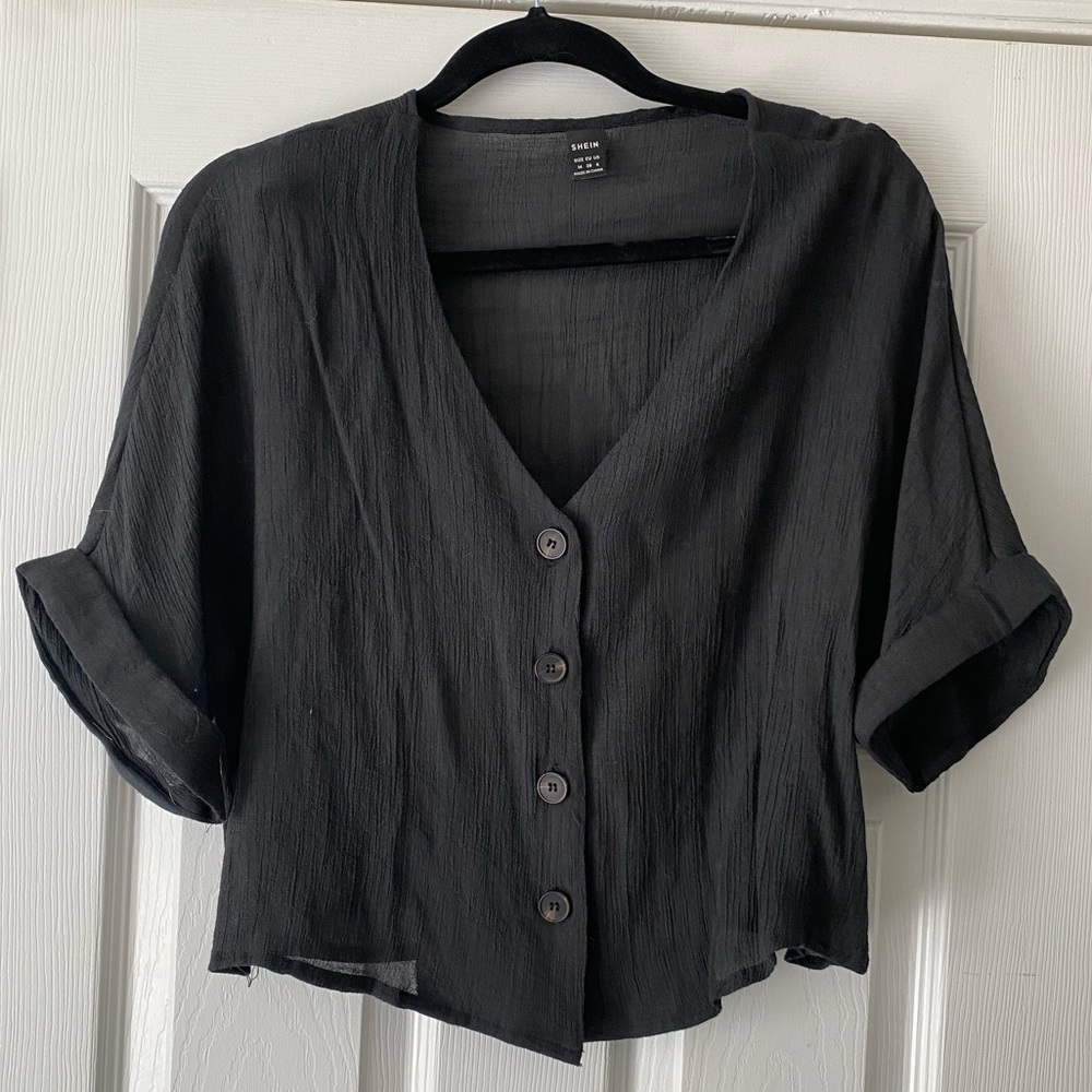 Cropped blouse